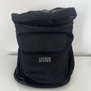 Gaynor Minden Black Ballet Dancer Bag Backpack 18"x12"x8"